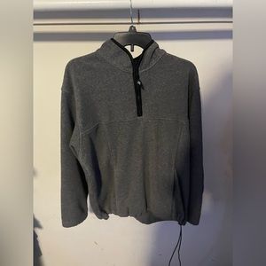 Grey Quarter Zip